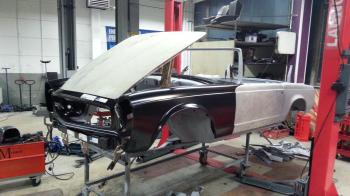 Neuaufbau Mercedes Pagode Teil 1